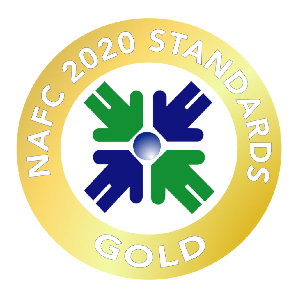 We Earned a 2020 Gold Rating from the NAFC Quality Standards Program