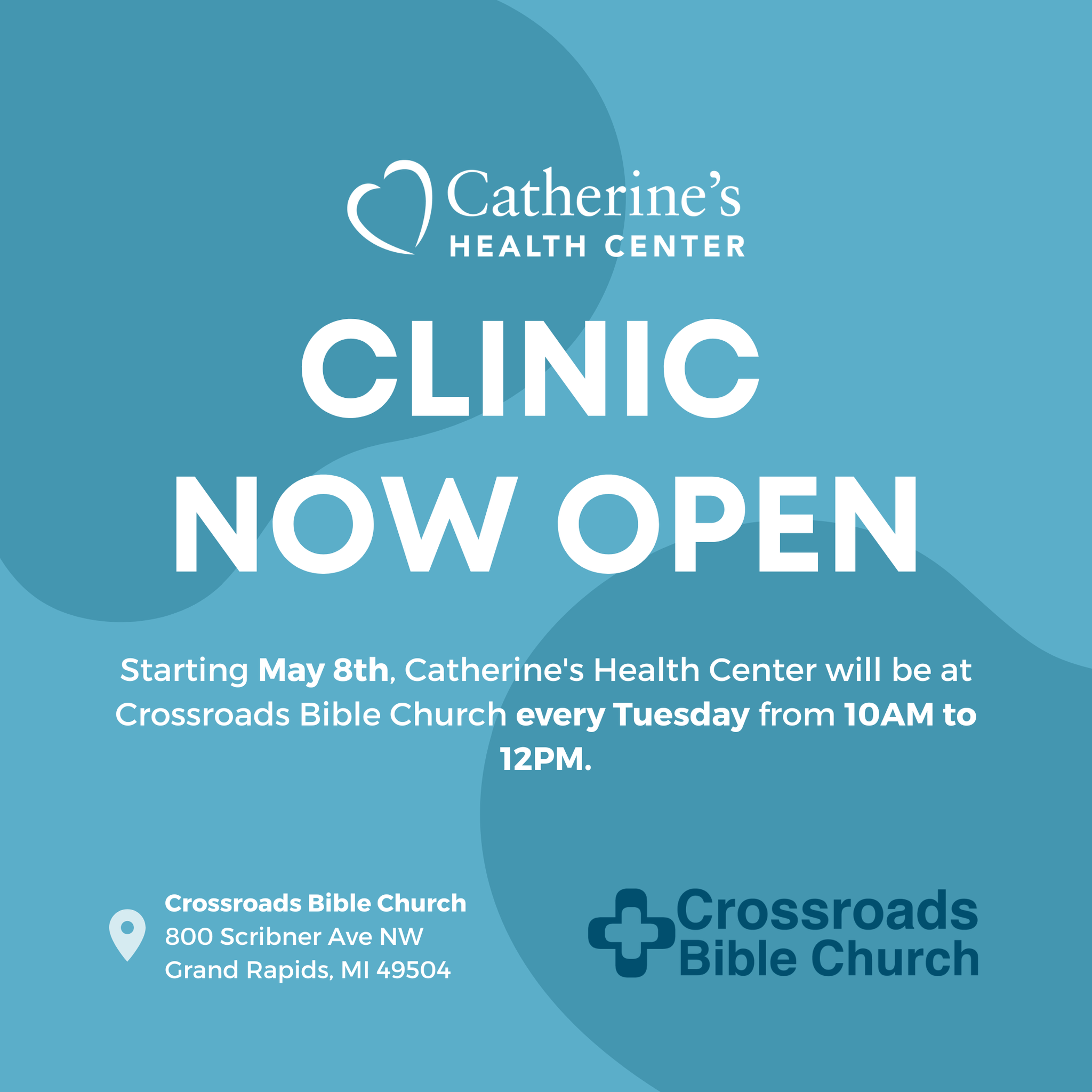 Catherine’s and Crossroads Open Unhoused Clinic